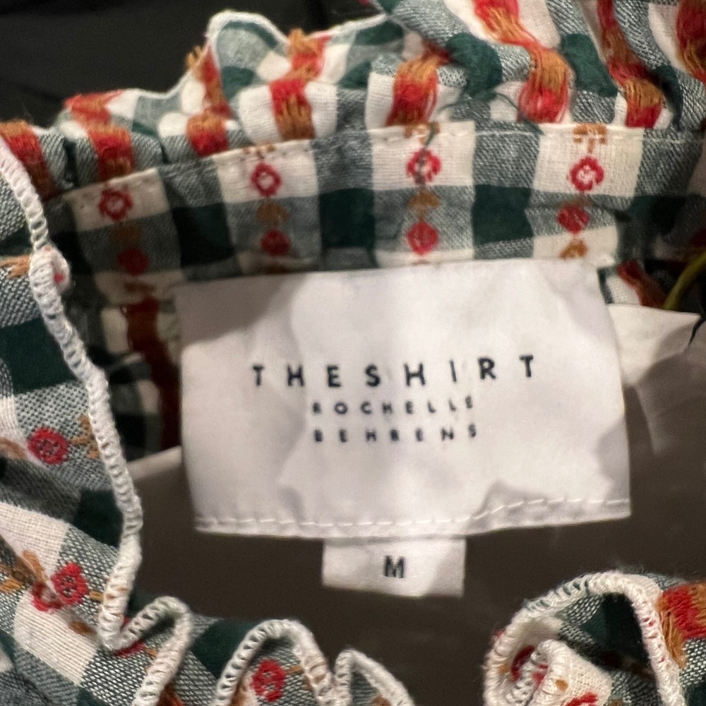THE SHIRT by ROCHELLE BEHRENS Size M PERFECT for upcoming holidays!